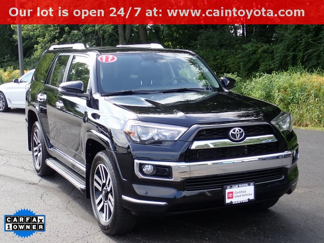 Certified Pre Owned 2017 Toyota 4runner Limited 4wd 4d Sport Utility